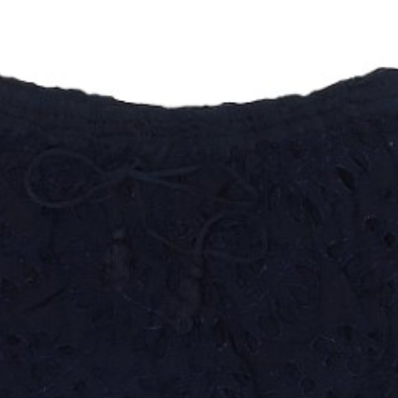 Love Sam Cotton Embroidered Eyelet Shorts - Size Large - Picture 3 of 3